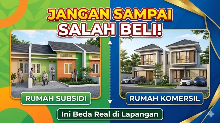 Jangan Sampai Salah Beli! Ini Beda Real Rumah Subsidi dan Komersil di Lapangan