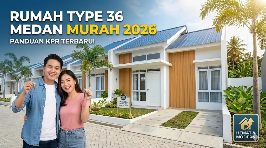 Berburu Rumah Type 36 Medan Murah 2026: Panduan KPR